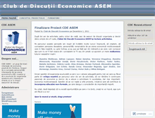 Tablet Screenshot of clubeconomic.wordpress.com