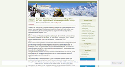 Desktop Screenshot of explorehimalaya.wordpress.com