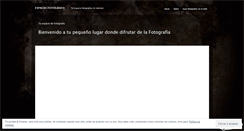 Desktop Screenshot of espaciofotografo.wordpress.com