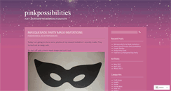 Desktop Screenshot of pinkpossibilities.wordpress.com