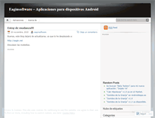 Tablet Screenshot of eaginsoftware.wordpress.com