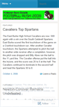 Mobile Screenshot of nchighschoolfootball.wordpress.com
