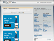 Tablet Screenshot of blackhammerjdr.wordpress.com