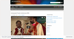 Desktop Screenshot of inchananiyil.wordpress.com