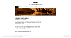 Desktop Screenshot of lastitik.wordpress.com