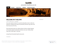 Tablet Screenshot of lastitik.wordpress.com