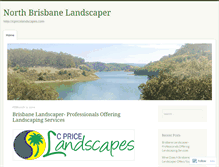 Tablet Screenshot of cpricelandscapes.wordpress.com