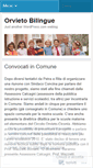 Mobile Screenshot of orvietobilingue.wordpress.com