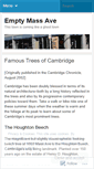 Mobile Screenshot of emptymassave.wordpress.com