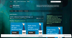 Desktop Screenshot of drkmttr.wordpress.com