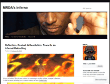 Tablet Screenshot of mrda.wordpress.com