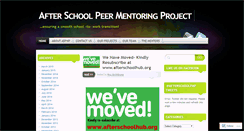 Desktop Screenshot of afterschoolpmp.wordpress.com