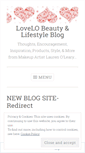 Mobile Screenshot of lovelo.wordpress.com
