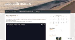 Desktop Screenshot of adesudirmansc.wordpress.com