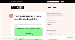 Desktop Screenshot of macolabgd.wordpress.com