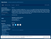 Tablet Screenshot of operafaves.wordpress.com