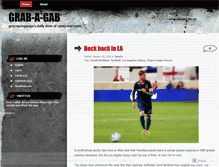Tablet Screenshot of grabagab.wordpress.com