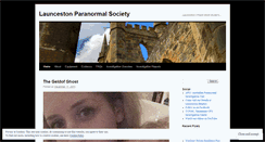 Desktop Screenshot of launcestonparanormal.wordpress.com