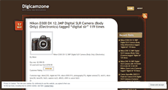 Desktop Screenshot of digicamzone.wordpress.com