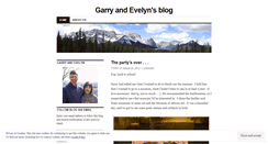 Desktop Screenshot of garryandevelyn.wordpress.com