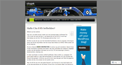 Desktop Screenshot of cliogek.wordpress.com