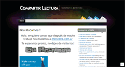 Desktop Screenshot of compartirlectura.wordpress.com