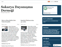 Tablet Screenshot of dayanisma.wordpress.com