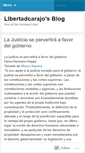 Mobile Screenshot of libertadcarajo.wordpress.com
