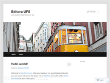 Tablet Screenshot of editoraufs.wordpress.com