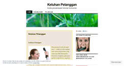 Desktop Screenshot of pelanggan.wordpress.com