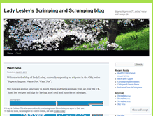 Tablet Screenshot of ladylesley.wordpress.com