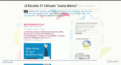 Desktop Screenshot of escuela31juanamanso.wordpress.com