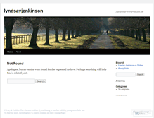 Tablet Screenshot of lyndsayjenkinson.wordpress.com