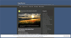 Desktop Screenshot of osagebluestem.wordpress.com