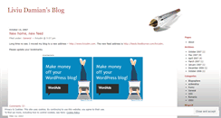 Desktop Screenshot of liviudm.wordpress.com