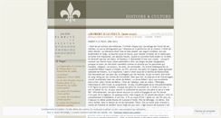 Desktop Screenshot of histoireetculture.wordpress.com