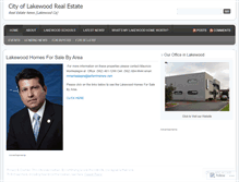 Tablet Screenshot of lakewoodcity.wordpress.com