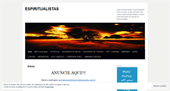 Desktop Screenshot of epiritualistas.wordpress.com