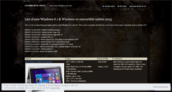 Desktop Screenshot of lucienkblog.wordpress.com