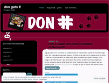 Tablet Screenshot of dongatorecomienda.wordpress.com