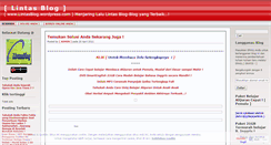 Desktop Screenshot of lintasblog.wordpress.com
