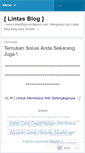 Mobile Screenshot of lintasblog.wordpress.com