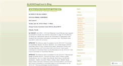 Desktop Screenshot of alaohchapcoun.wordpress.com