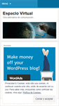 Mobile Screenshot of espaciovirtual.wordpress.com