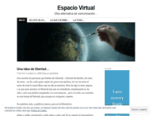 Tablet Screenshot of espaciovirtual.wordpress.com