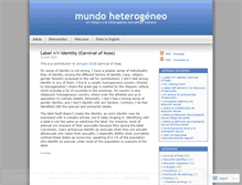 Tablet Screenshot of heterogen.wordpress.com