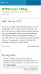 Mobile Screenshot of nycfarmer.wordpress.com