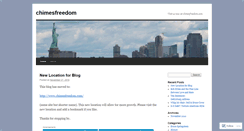 Desktop Screenshot of chimesfreedom.wordpress.com