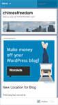 Mobile Screenshot of chimesfreedom.wordpress.com