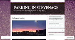 Desktop Screenshot of parkinginstevenage.wordpress.com